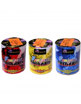 Fumigene Colorate 180 sec. SET Rosu Galben Albastru